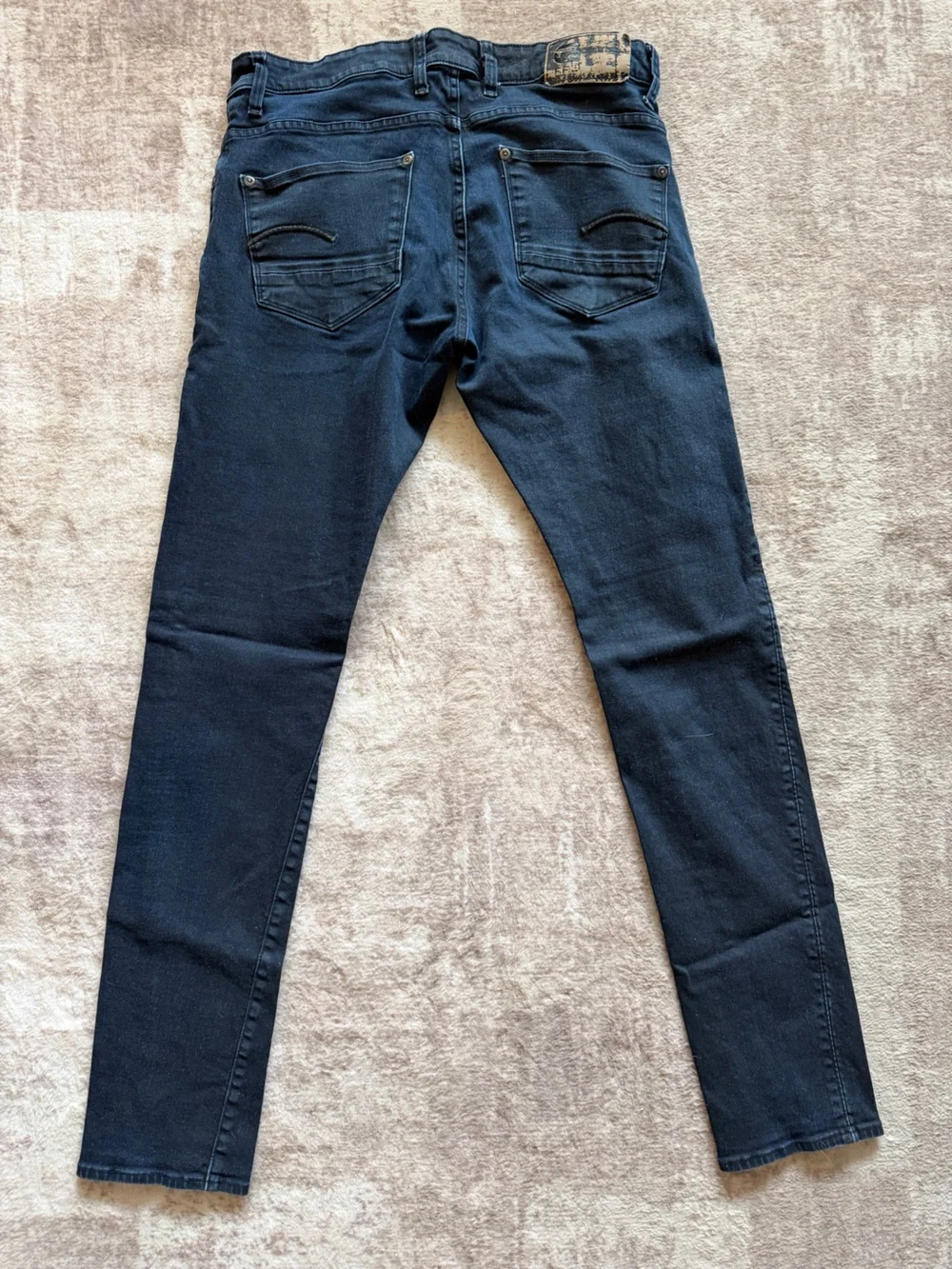 Men’s G‑Star RAW “Revend Super Slim” Jeans — 35W x 34L (Raw Denim)